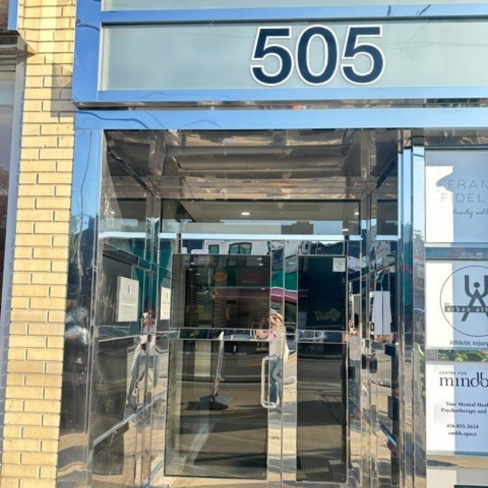 505 Eglinton Exterior Door