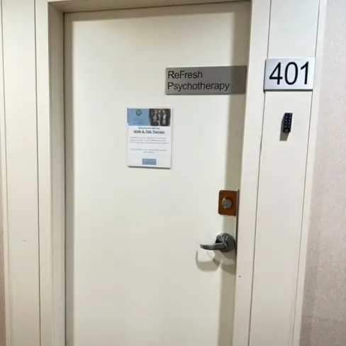 Outside Suite 401 505 Eglington Refresh Psychotherapy